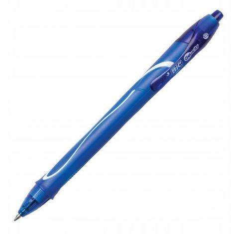 Długopis Bic Gelocity Dry 0.7mm szybkoschnący dla leworęcznych Niebieski